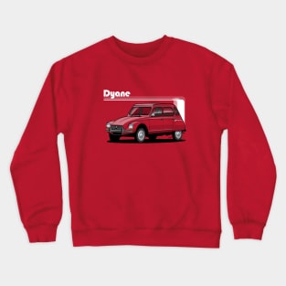 Dyane 6 transparent illustration Crewneck Sweatshirt